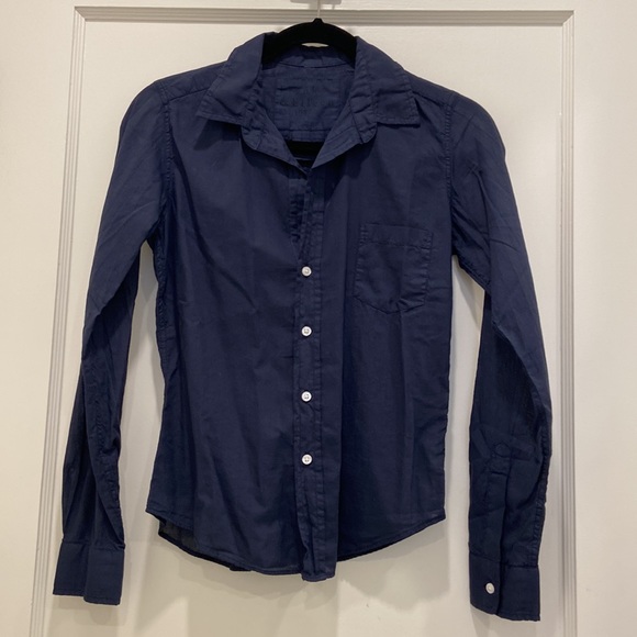 Frank & Eileen BARRY Linen Button Down - Picture 4 of 5